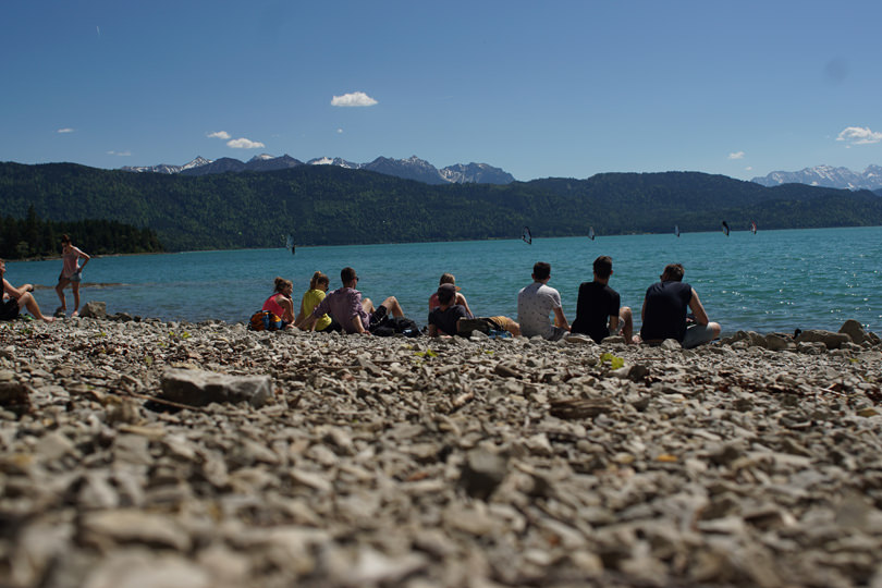 Walchensee Baden